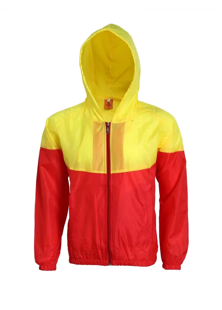 

Men's and women's fashion casual sports windbreaker long-sleeved thin waterproof hooded zipper outdoor windbreaker jacket