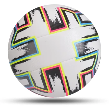 Machine-Stitched Size 5/4 Soccer Ball PU Football for Sports League Matches and Training 1