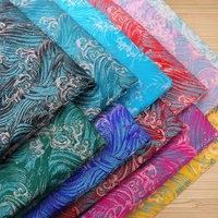 satin fabric brocade fabrics imitation silk jacquard fabrics for cheongsam and kimono