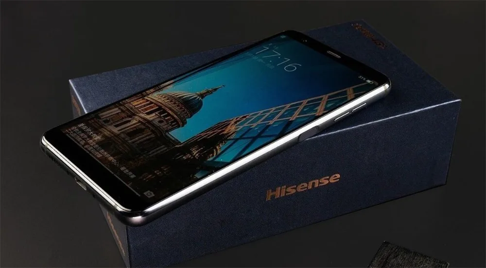 Hisense A6 мобильный телефон Snapdragon 660 Android 8,0 6,0" AMOLED+ 5,61" чернила двойной экран 6 Гб ram 128 ГБ rom отпечаток пальца