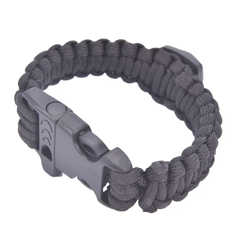 

Military Emergency Paracord EDC Bracelet Multifunction Field Survival Compass