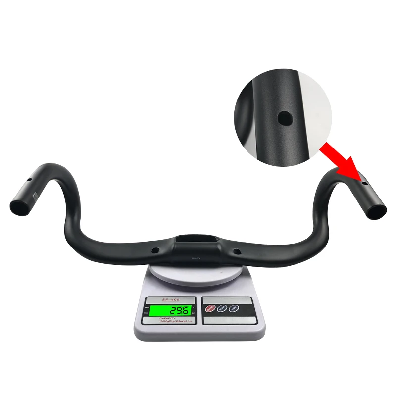 2020 new ec90 carbon road bike handlebar 31.8 * 400/420/440mm bicycle parts accessories | Спорт и развлечения