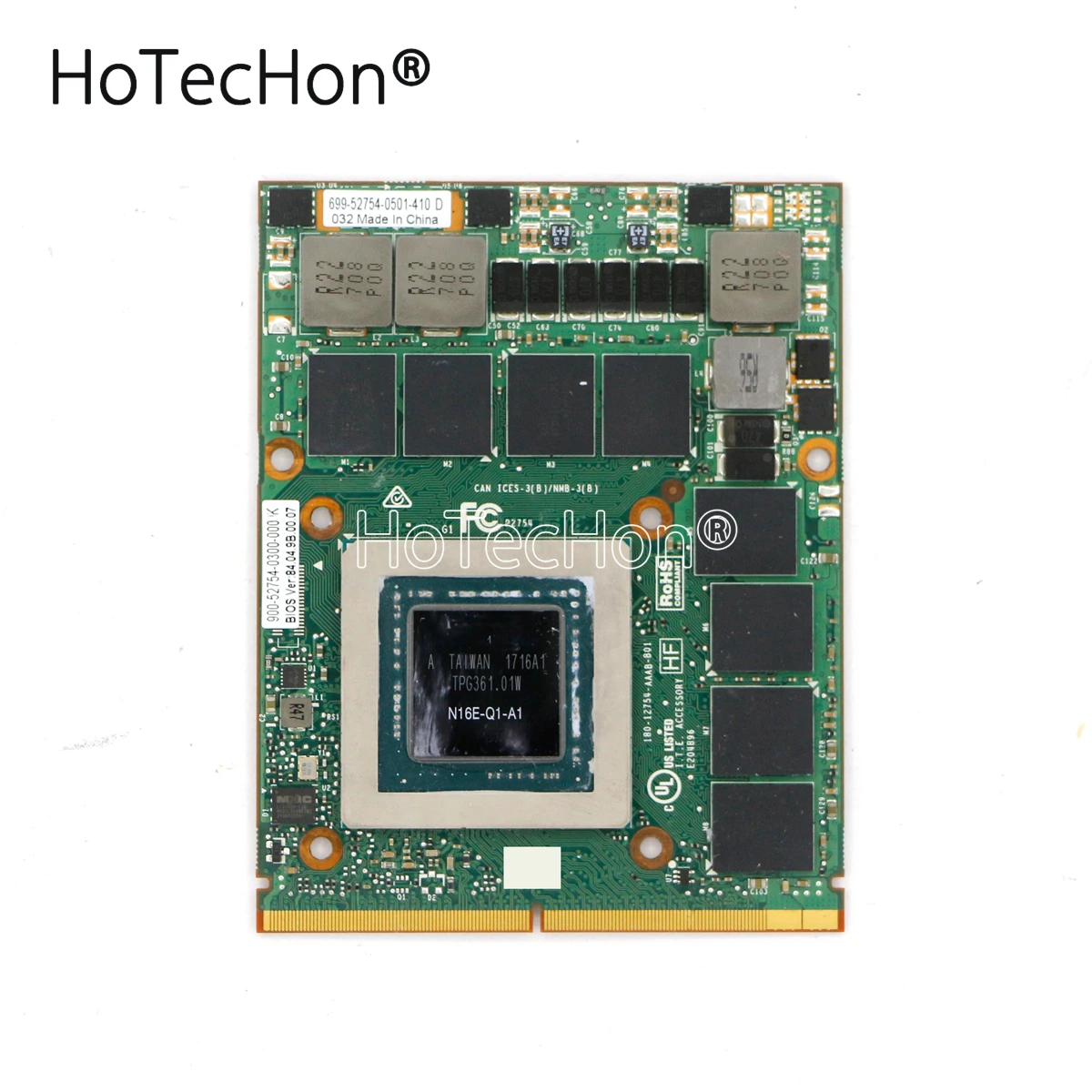 Видеокарта Quadro M3000M 827226-001 4 Гб GDDR5 MXM b для HP ZBook 17 G3 Мобильная рабочая станция |