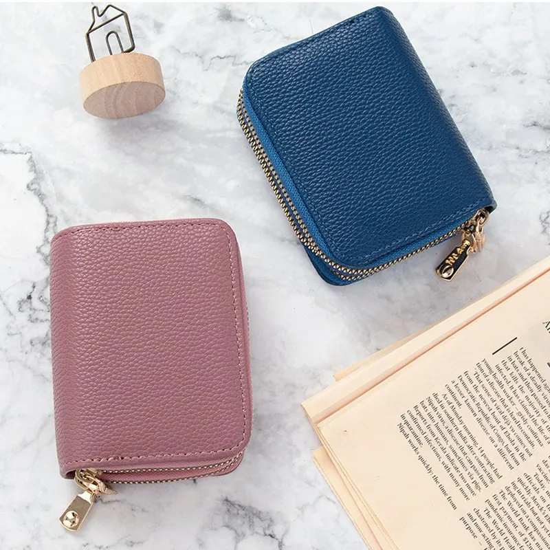 1 шт. кожаный чехол унисекс для кредитных карт | Багаж и сумки