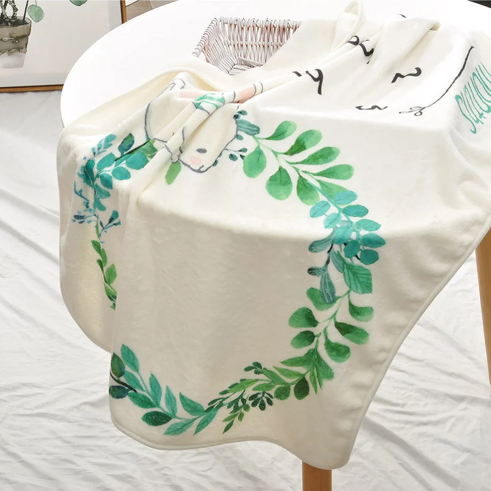 

1pc Baby Milestone Blanket Newborn Monthly Milestone Blanket Photo Prop