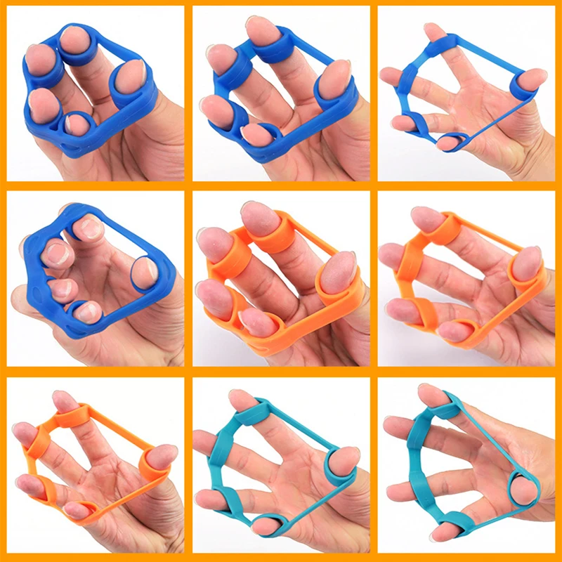 1 шт. кистевой эспандер силиконовый Портативный палец расширитель упражнения