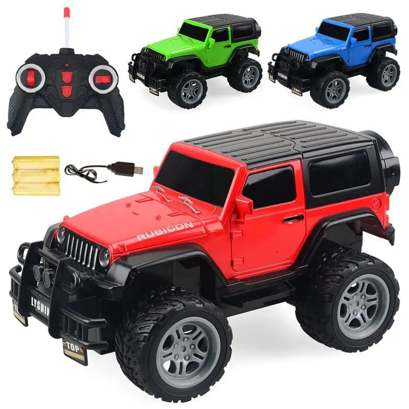 1:18 Масштаб RC автомобиль 4WD дистанционное управление игрушки радио автомобиль грузовик электрический внедорожник джип внедорожные игрушечные модели автомобилей для детей Подарки