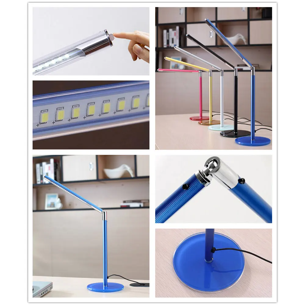 

Adjustable Flexible Lighting LED Night lamp Light LED Eye Care Table Lamp Desk Reading Light