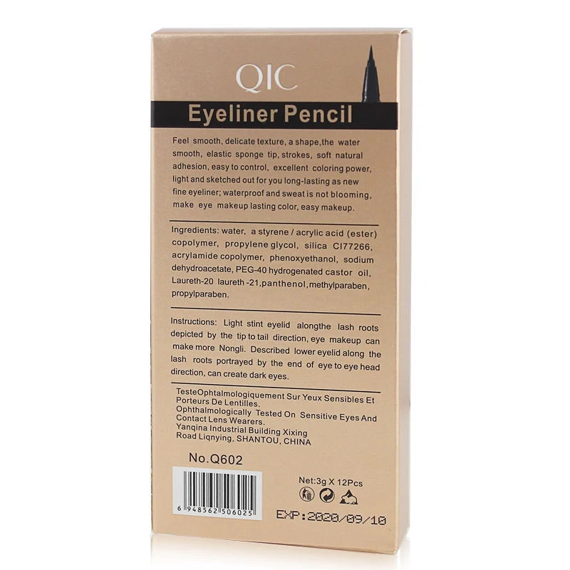 

Long Lasting Make Up Waterproof Woman Eyeliner Liquid Eye Liner Pencil Not Blooming Liquid Pen Makeup Cosmetic New 2021 TSLM1