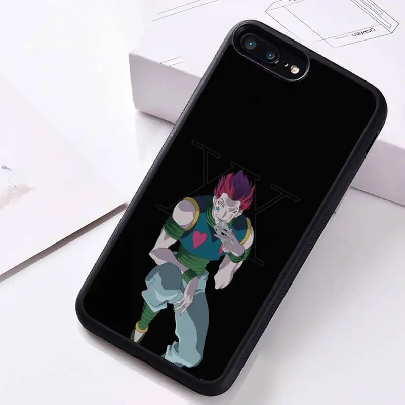 hunter x hunter hisoka anime phone case rubber for iphone 12 pro max mini 11 pro xs max 8 7 6 6s plus x 5s se 2020 xr case free global shipping