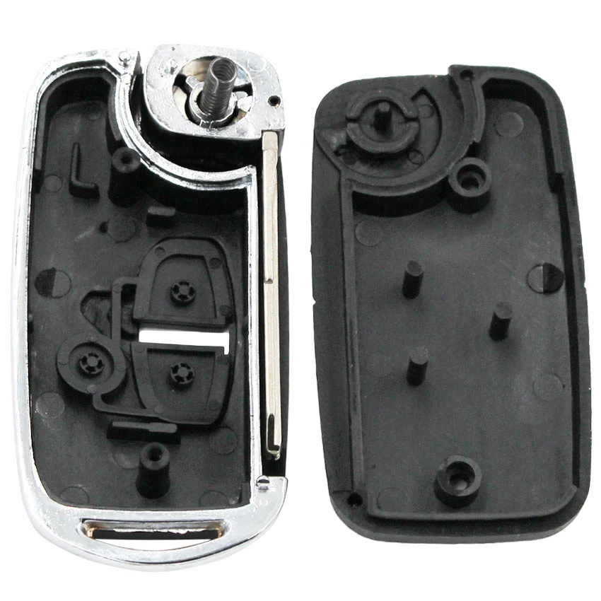 Модифицированный складной дистанционный ключ оболочки 2 кнопки для MITSUBISHI OUTLANDER