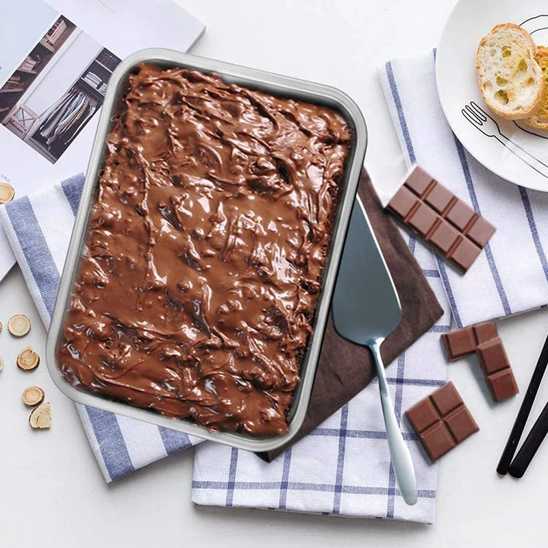 Кастрюля для торта из нержавеющей стали идеально подходит пирожных лазаньи