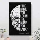 Настенная картина с цитатами Уоррен Баффетт