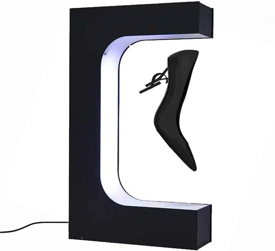 Выставочная витрина для обуви плавающая магнитной левитации платформа показа