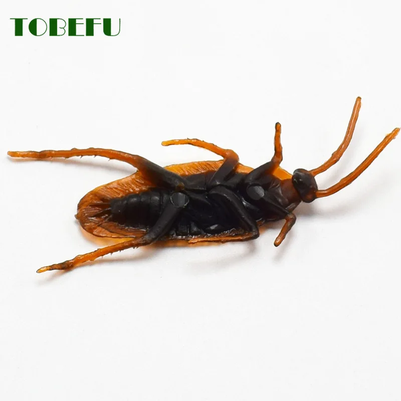 Реалистичная имитация тараканов 10 шт./лот на День Дурака Хэллоуин специальный