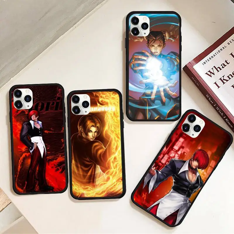 

USAKPGRT King of Fighters Phone Case Rubber for iPhone 12 pro max mini 11 pro XS MAX 8 7 6 6S Plus X 5S SE 2020 XR case