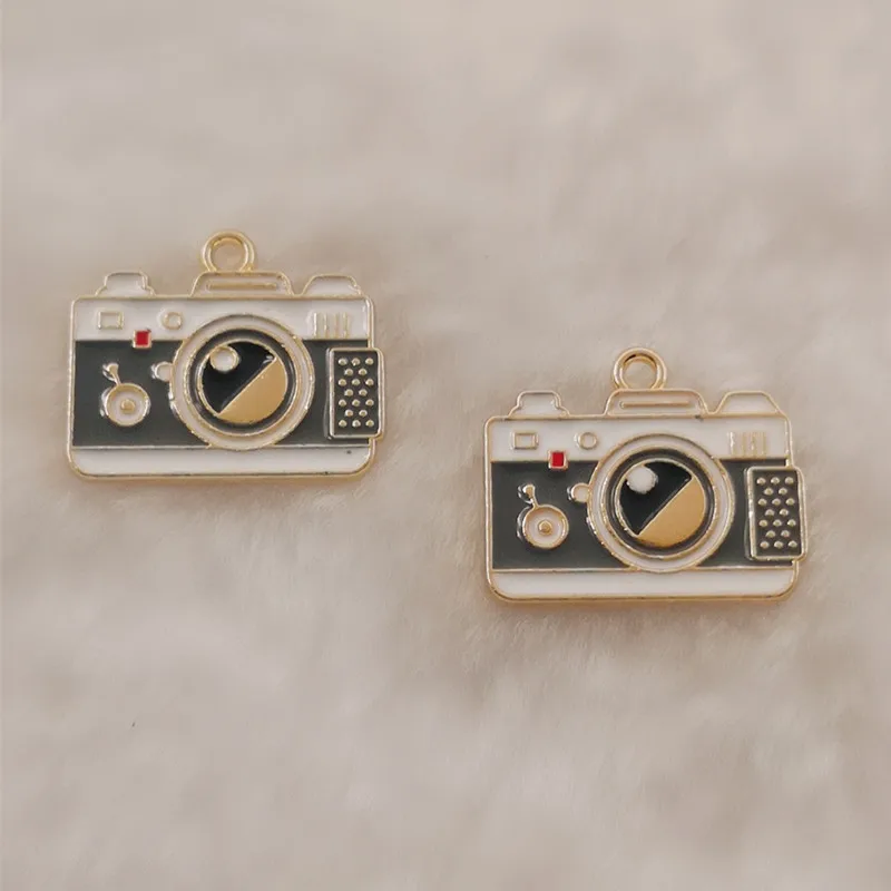 10 шт. эмаль подвеска в форме камеры фонограф ТВ лента Классический