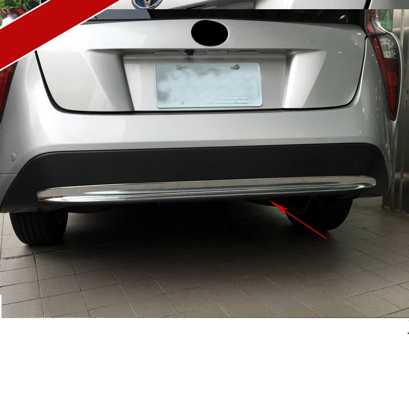 Автомобильный задний бампер из нержавеющей стали lsrtw2017 для toyota prius 2016 2017 2018 xw50 |