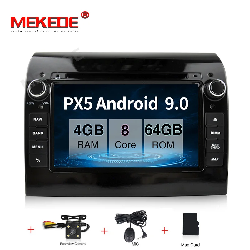 64G camera " Android7.1 Авто Радио автомобильный dvd-плеер gps навигация Мультимедиа Стерео для Fiat Ducato 2008- CITROEN Jumper PEUGEOT Boxer - Цвет: 64G camera