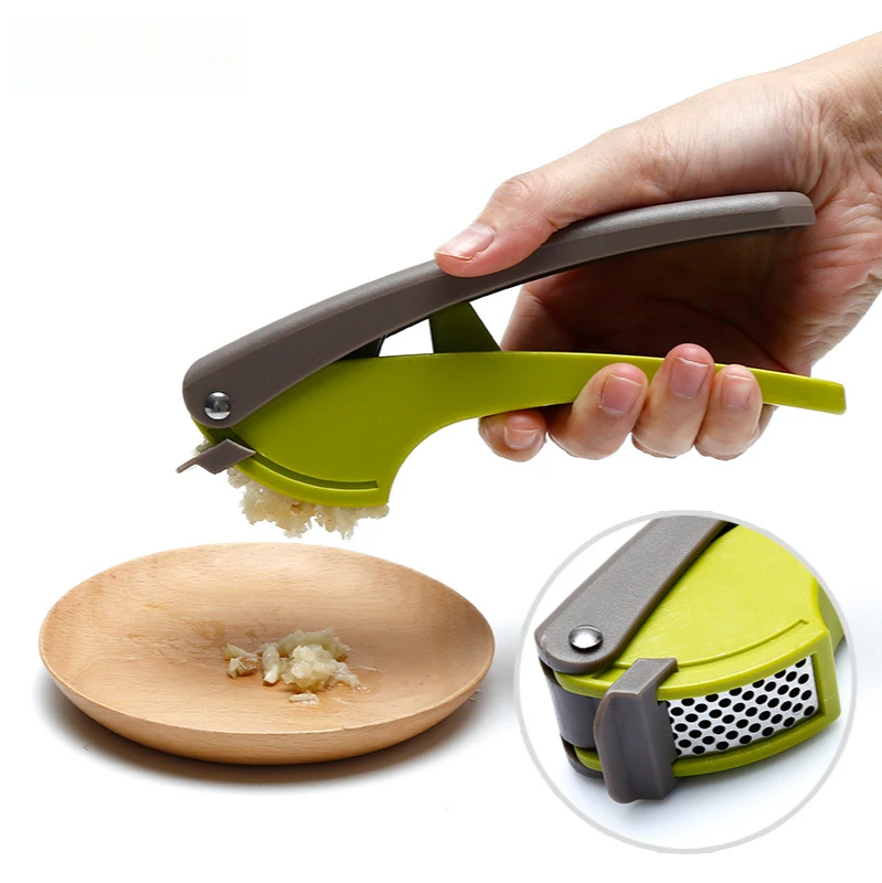

Eco-Friendly Practical Family Kitchen Gadgets Accessories Plastic Garlic Paste Garlic Paste Manual Garlic Press Garlic Masher