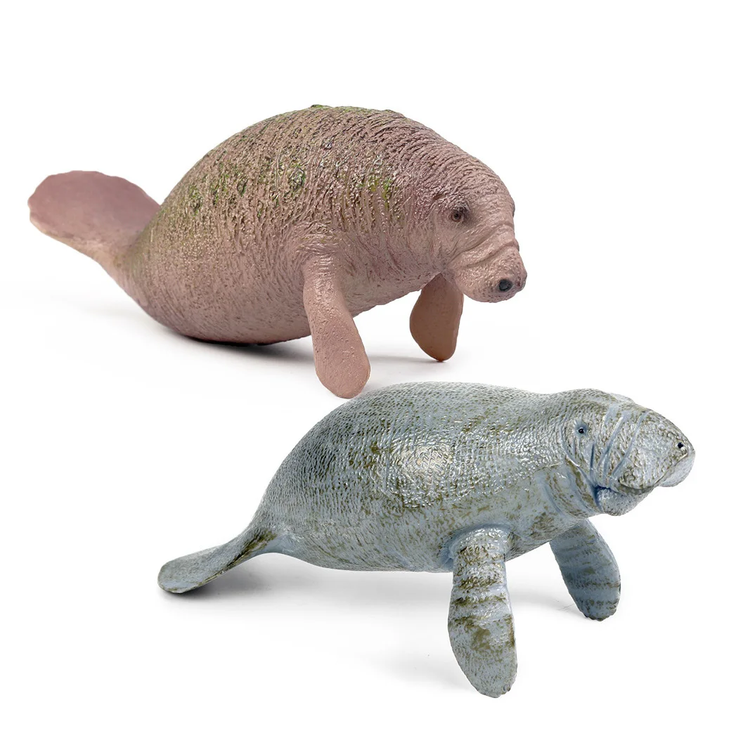 

Manatee Animal Model PVC Action Figure Sea Animal Action Figures Collection Children Cognitive Toys