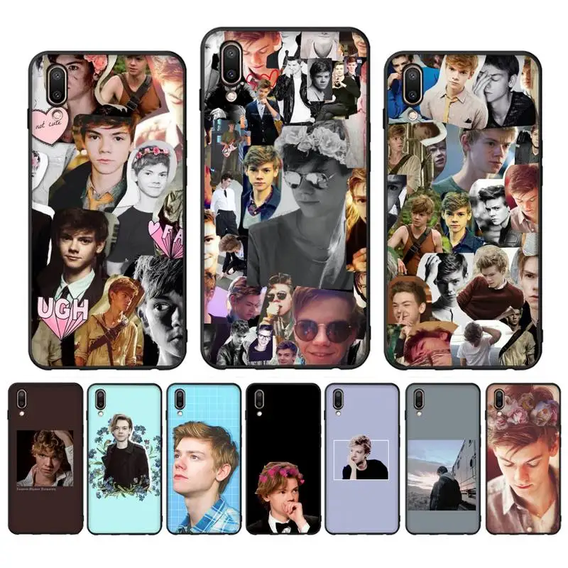 

The Maze Runner Thomas Sangster Phone Case Case For Oppo Reno Realme C3 6Pro Cover For vivo Y91C Y17 Y19 Funda Capa