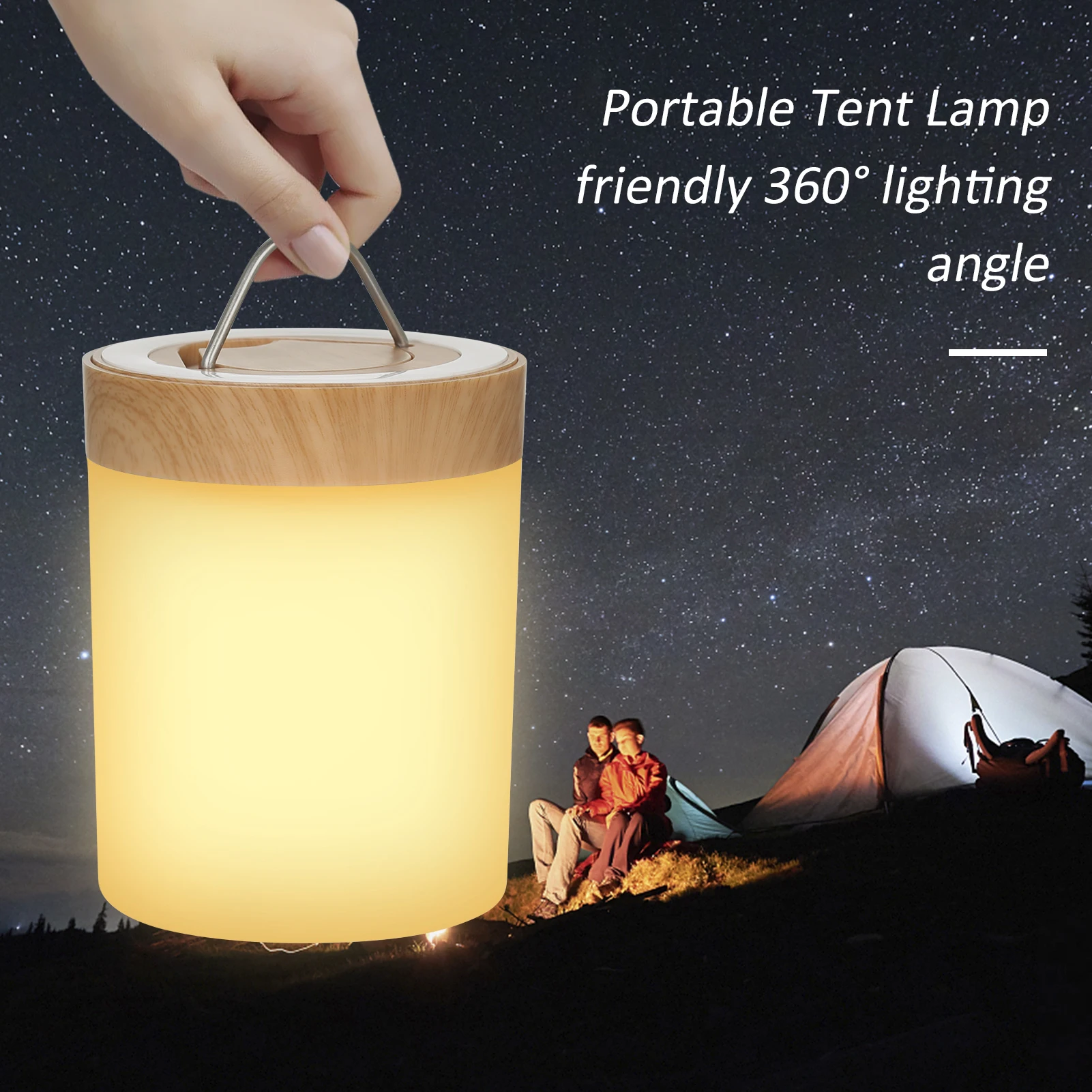 Прикроватный светильник с сенсорным управлением и дистанционным ночник RGB