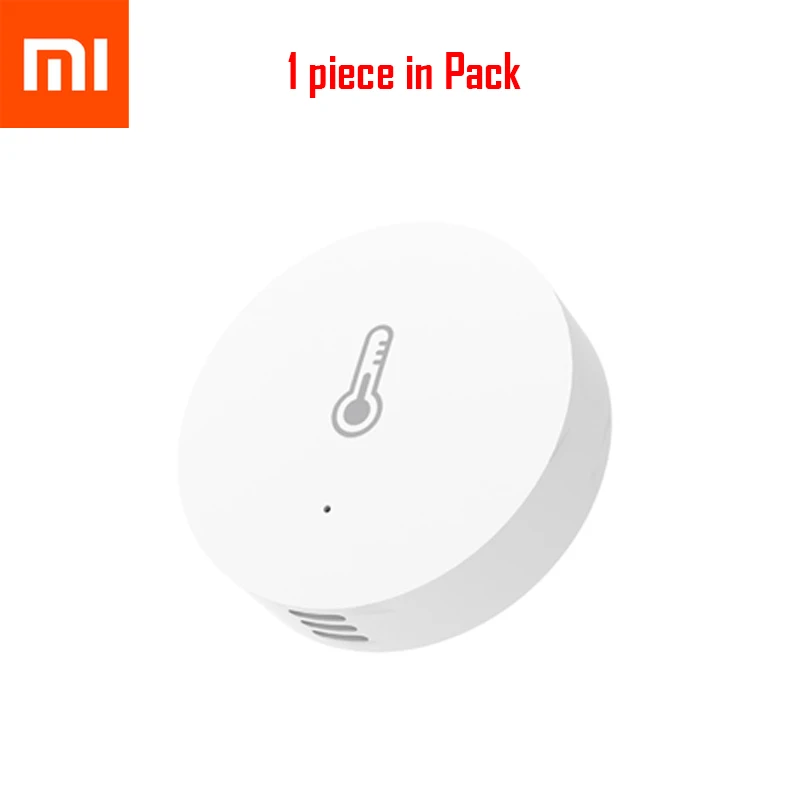 1pcs Xiao mi датчик температуры Hu mi dity Zigbee Беспроводной интеллектуальный mi ni детектор окружающей среды для Smart mi Home приложение управления - Color: 1pcs