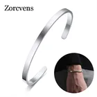 Новинка 2022, 4 мм Браслет-манжета zorcins из нержавеющей стали, мужской Браслет-манжета для мужчин и женщин, модные ювелирные изделия, оптовая продажа