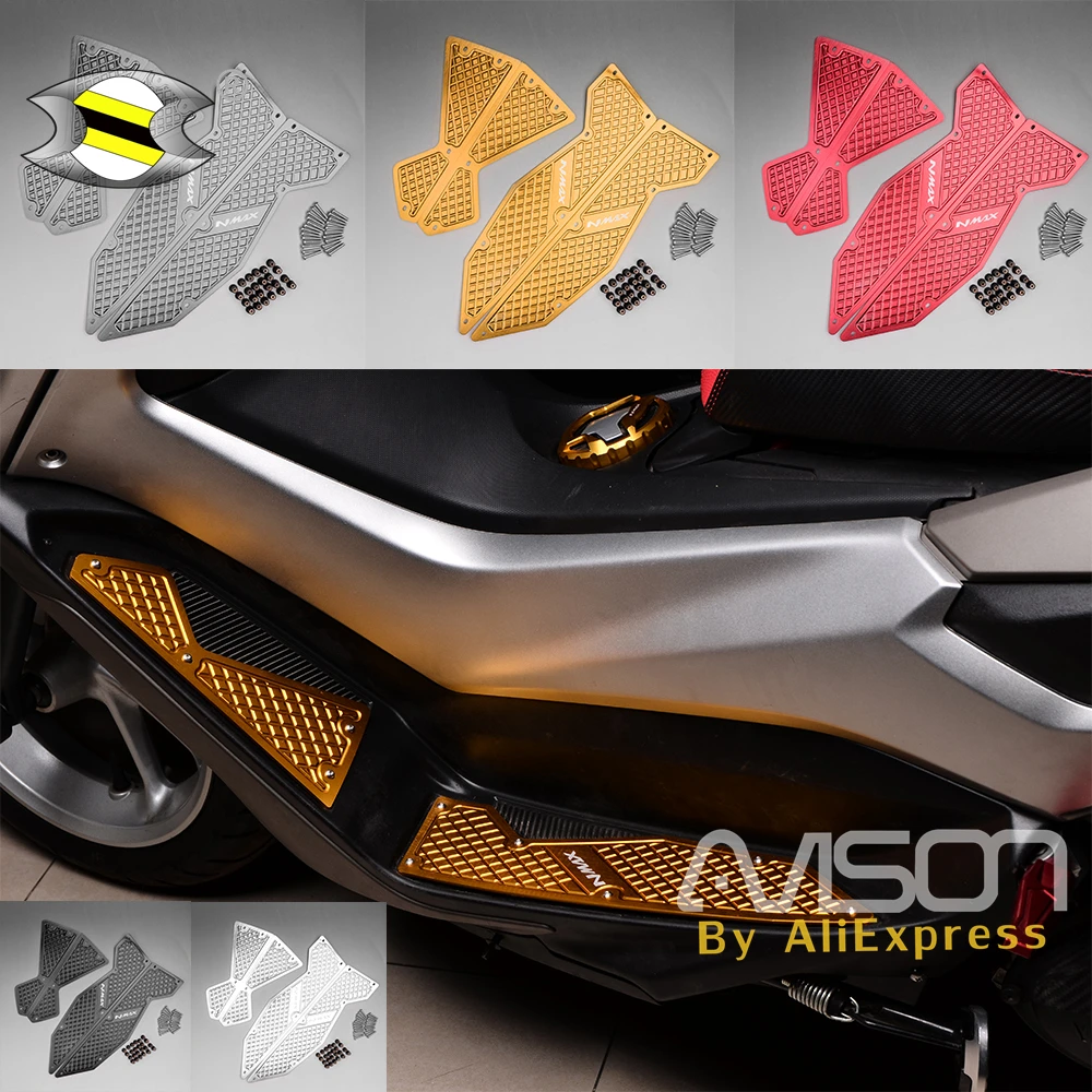 Аксессуары для мотоциклов NMAX N MAX 125 155 2018 подножки ног Шаг педаль|Подставки под