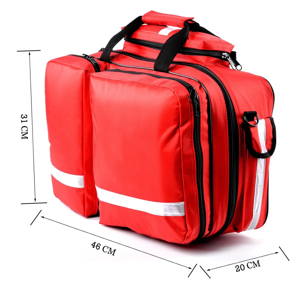 

Trauma Bag First Aid Responder Supplies Emergency Medical Trauma Bag Oxford Cloth Elastic Band For Household Outdoor First Aid