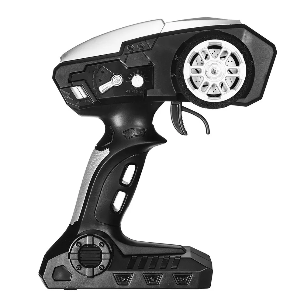 

HG P409 1/10 2.4G 4WD Remote Control RC Car Pickup Truck Rock Crawler without Battery Charger Model