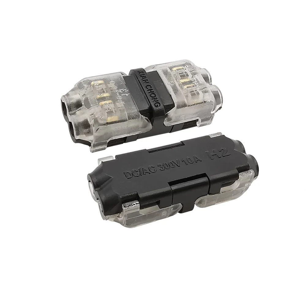 5Pcs H Shape 2 Pin Way Universal Compact Wire Wiring Terminal Connector With Lever AWG 18-24 | Обустройство дома