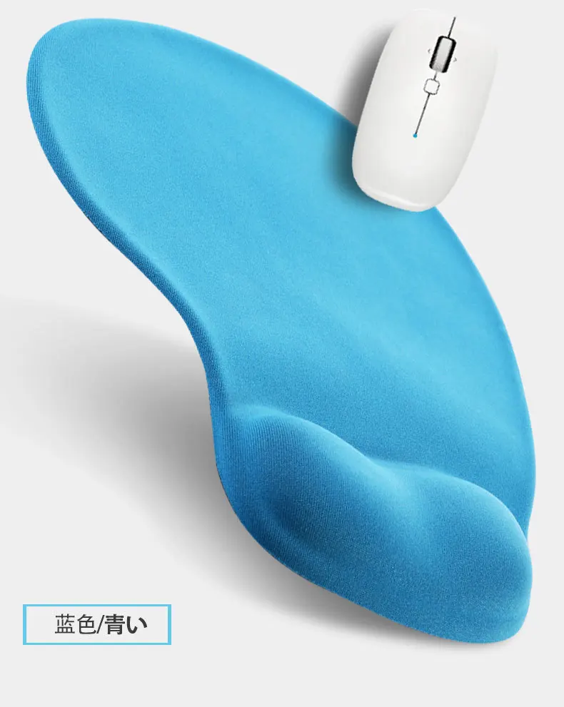 

High Quality Soft Silicone Mouse Pad with Wrist Rest Support Pad for Gaming/Office/home PC Laptop for Mac gaming mouse pad