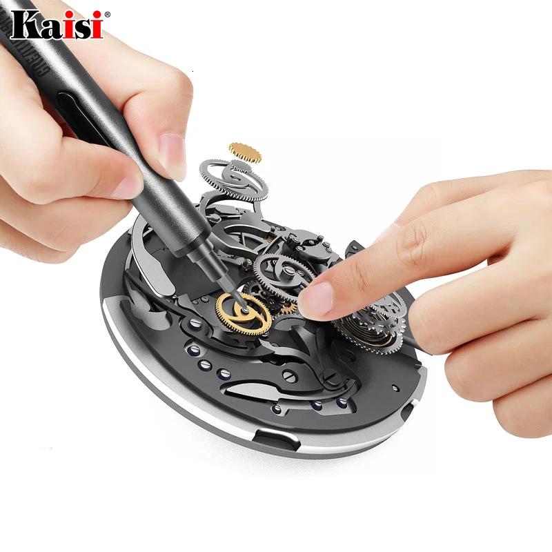 

56 in 1 Kaisi Adjustable Mini Electric Screwdriver Rechargeable Cordless Power Screw Home DIY With LED Light Lithium Battery