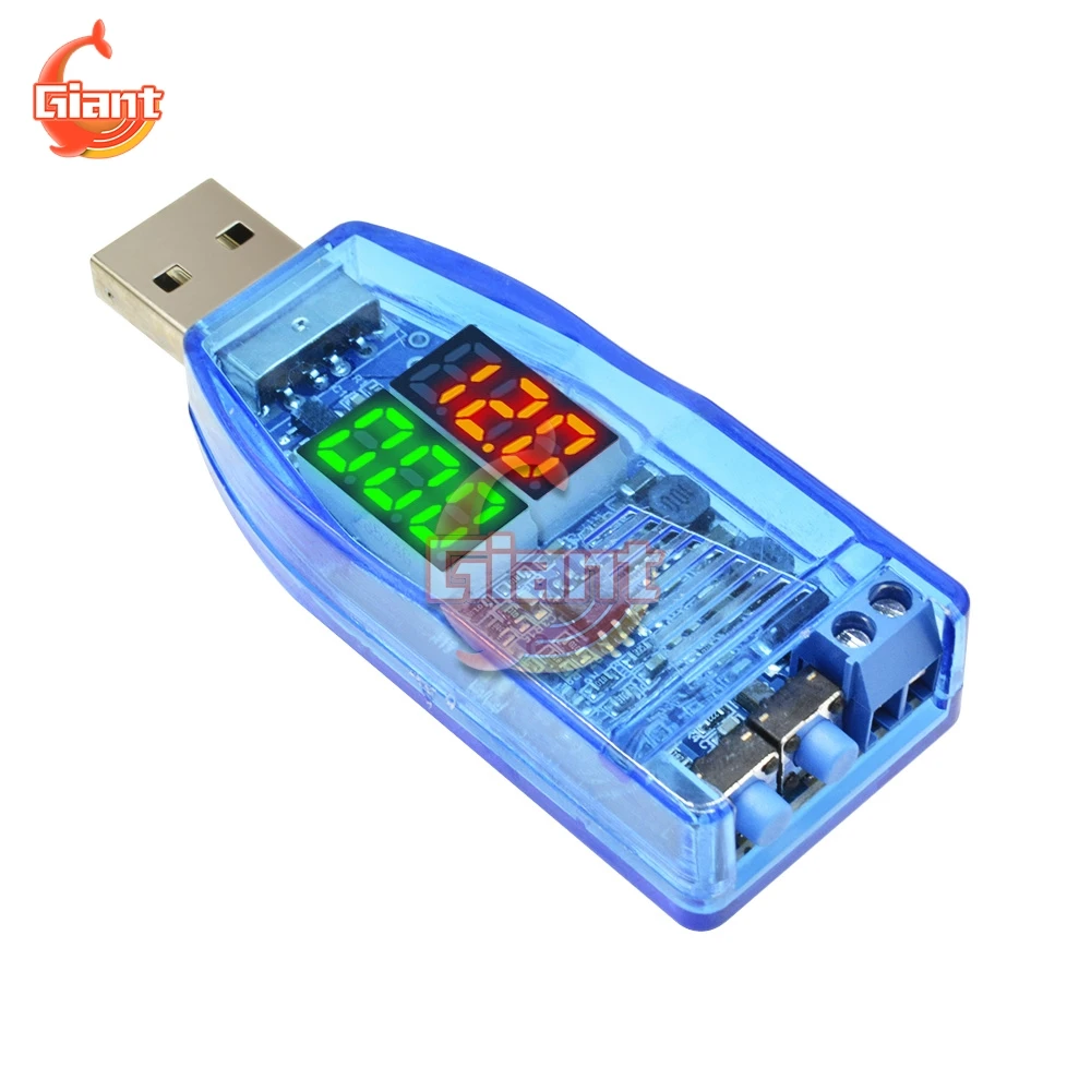DC-DC 5V to 1.0V-24V USB Step Up/ Down Power Supply Module Adjustable Voltage Regulator Adapter Boost Buck Converter 9V 12V 24V |