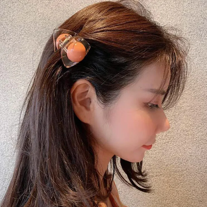 

Elegance Crystal Ball Hair Claws For Women Hair Accessories Flower Rhinestones Hairpins Handmade Hair Clips