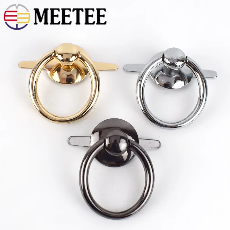 Meetee 4/10 шт. ID 25 мм Сумка подвесные уплотнительные кольца пряжки женская сумка