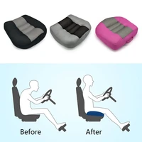 portable car booster seat cushion thickened non slip heightening height boost mat breathable mesh lift seat pad interior