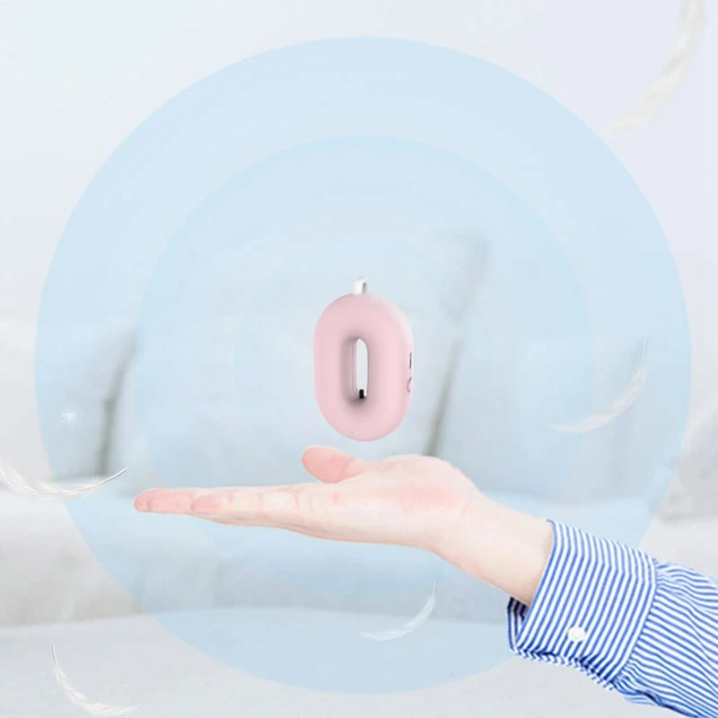 

2 Sets of 5 Million Negative Ion PM2.5 Portable Necklace Portable Air Purifier