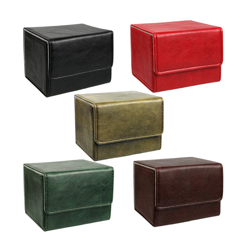 Новое Поступление Из Искусственной ПУ кожи в стиле ретро Ёмкость коробка