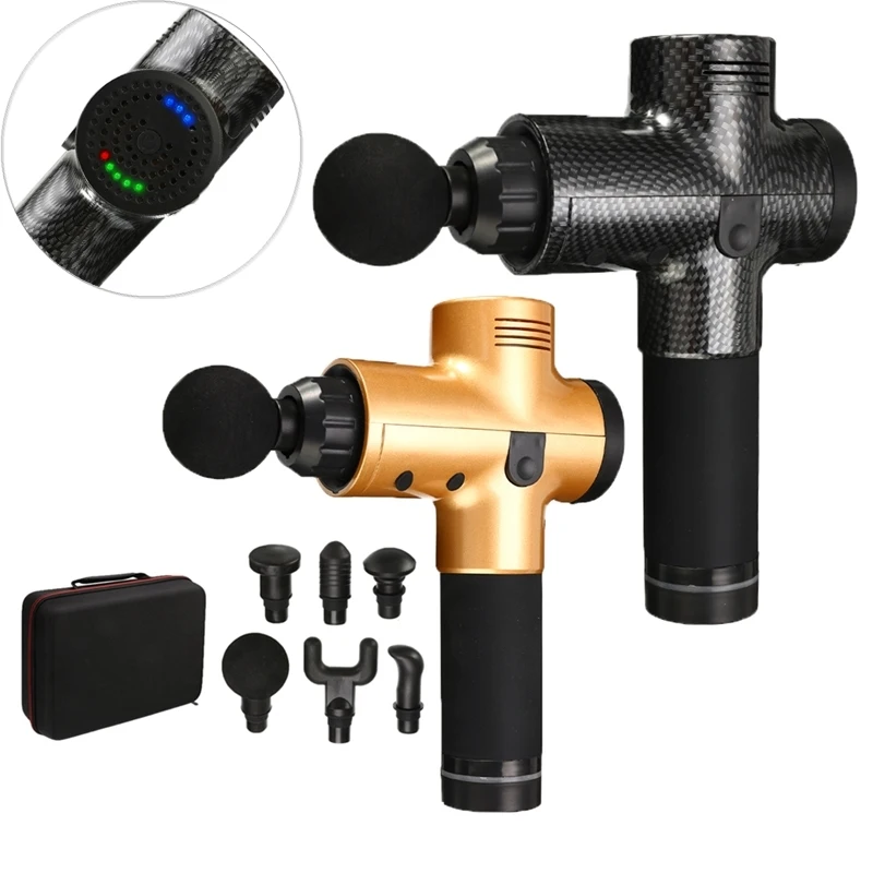 Массажный пистолет тканевый Массажер для мышц 3 шестерни облегчение боли