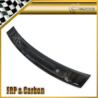 Car Styling For Audi TT 2008 MK2 Type 8J OEM Style Carbon Fiber Rear Spoiler Trim Glossy Fiber Wing Lip Body Kit Tuning MK2 TT