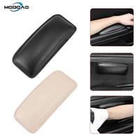 car leather knee pad for car interior pillow comfortable elastic cushion memory foam leg pad thigh support car accessories