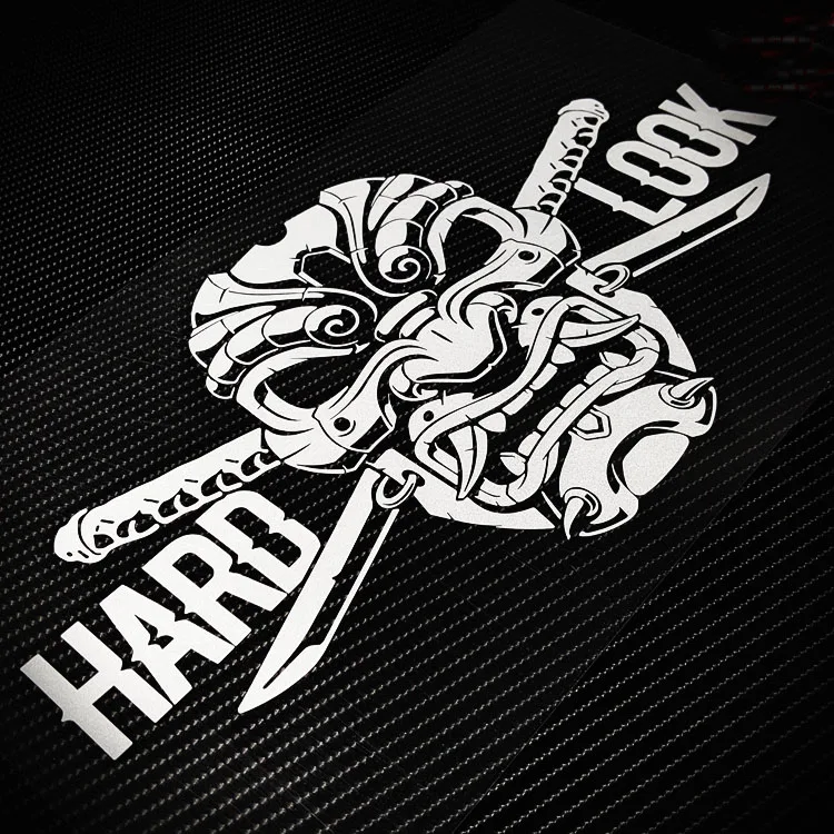 Светоотражающие наклейки в стиле ретро Самурай японский ниндзя JDM японские