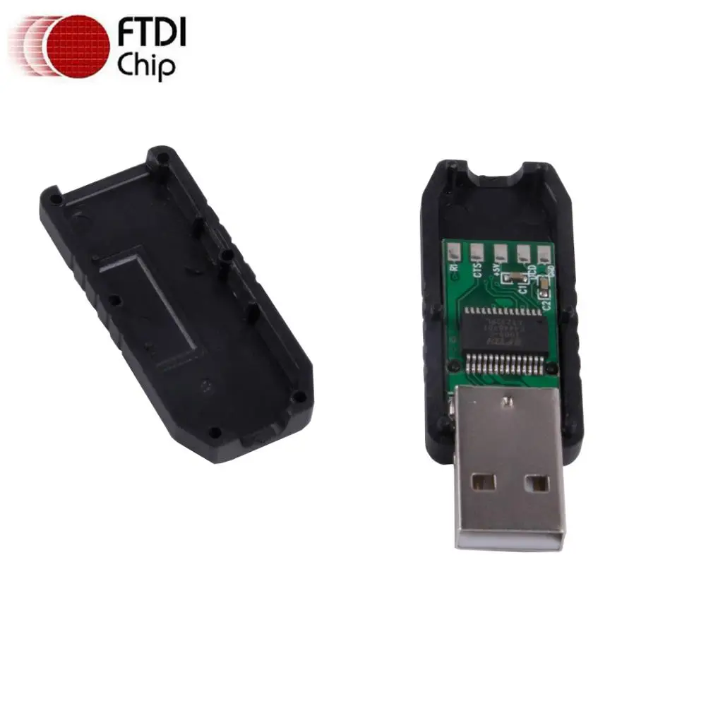 FTDI USB RS232 Serial Converter Module USB Plug Adapter Board FTDI USB PCB Serial Converter Module Connector Support Win10