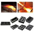 Высокочистый Золотой графит слиток бар комбинированная форма плавки литья рафинирования лом