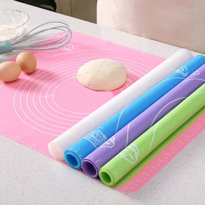 

Kneading Dough Mat Silicone Baking Mat Pizza Dough Maker Pastry Kitchen Cooking Gadgets Bakeware Kneading Pad Accessories