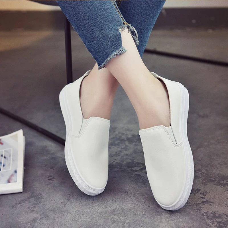 

Comfortable Womens Running Shoes White Black Reflective Woman Trainers Sneakers Outdoor Sports Activities Size 35 40