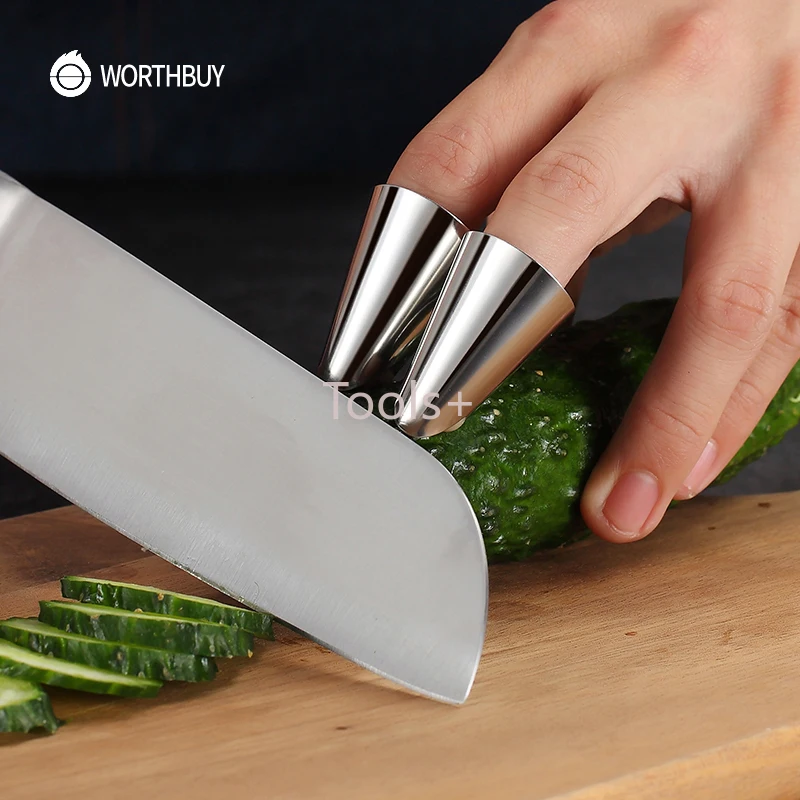 Инструменты + Многофункциональная Защита для пальцев из нержавеющей стали 18/8